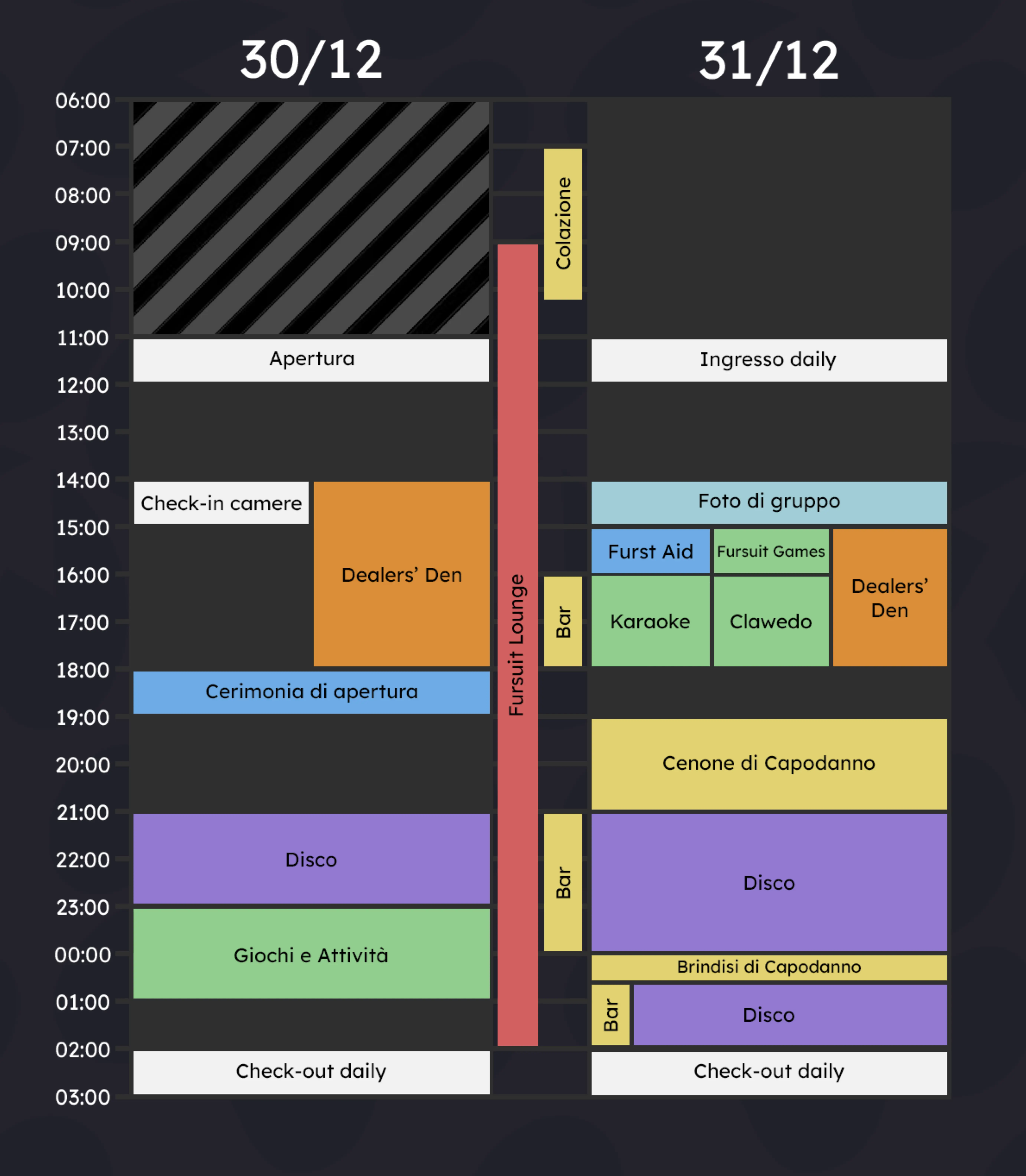 Programma 30/12/25-31/12/25