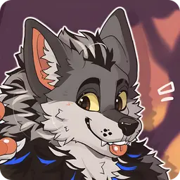 Ricky The Appenine Wolf - Fursona