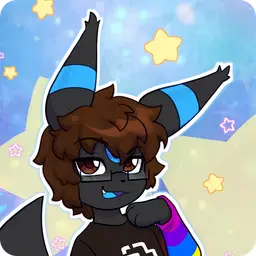 PlatEon BlueNeon - Fursona