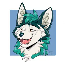 Andrew Wolf - Fursona